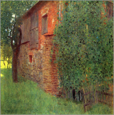 Wandsticker  Bauernhaus - Gustav Klimt