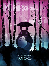 Gallery Print  My Neighbor Totoro - Albert Cagnef