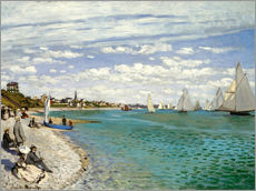 Gallery Print  Regatta in Sainte-Adresse - Claude Monet
