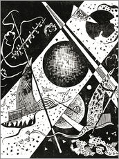Wandsticker  Kleine Welten VI - Wassily Kandinsky