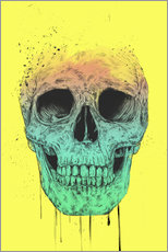Gallery Print  Pop art skull - Balazs Solti