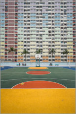 Leinwandbild  Urbaner Dschungel in Hong Kong - Dennis Fischer