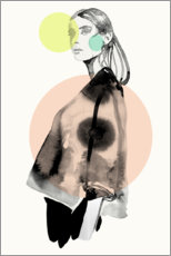 Leinwandbild  Pastell Fashion Darling II - Sarah Stark