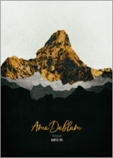 Poster  Ama Dablam - Tobias Roetsch