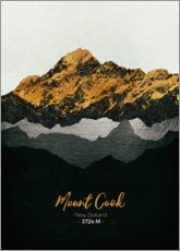 Poster Mount Cook