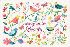 Poster Blühende Schönheit I
