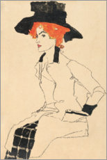Poster Bildnis einer Frau