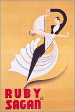 Poster Ruby et Sagan (französisch)
