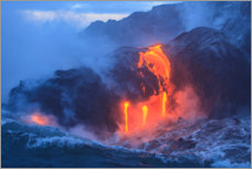 Acrylglasbild  Kilauea-Lavafluss auf Hawaii - Stuart Westmorland