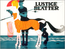 Poster  Lustige Blätter - Julius Klinger