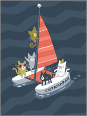 Poster Catamaran