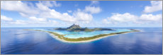 Poster Bora Bora Panorama