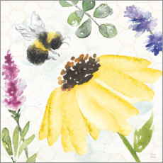 Alubild  Bienen-Harmonie III - Dina June