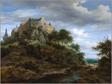 Gallery Print  Die Burg Bentheim - Jacob Isaacksz van Ruisdael