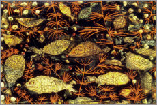 Hartschaumbild  Das Aquarium - Paul Klee