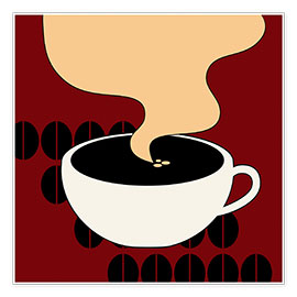 Poster Hot Coffee