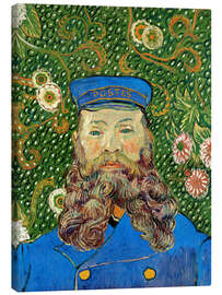 Leinwandbild  Der Briefträger Joseph Roulin - Vincent van Gogh