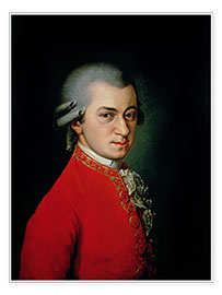 Poster Wolfgang Amadeus Mozart