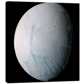 Leinwandbild  Saturnmond Enceladus