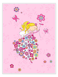 Poster  Blumenprinzessin - Fluffy Feelings