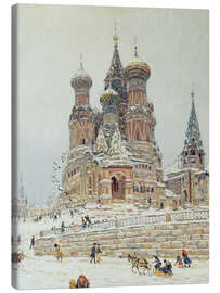 Leinwandbild  Basilius-Kathedrale - Nikolay Nikanorovich Dubovskoy