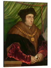 Alubild  Porträt von Sir Thomas More - Hans Holbein d.J.