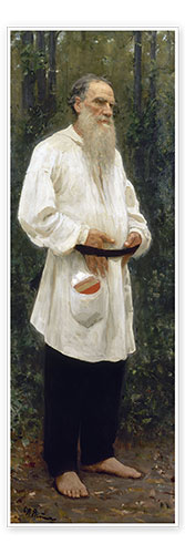 Poster Lew Tolstoi 