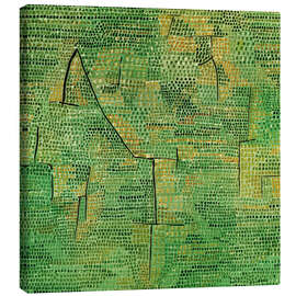 Leinwandbild  Entlegene Landschaft - Paul Klee