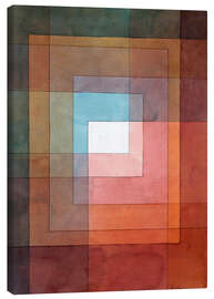 Leinwandbild  Polyphon gefasstes Weiss - Paul Klee