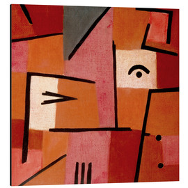 Alubild  Blick aus Rot - Paul Klee
