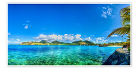 Poster Mauritius Panorama