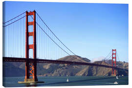 Leinwandbild  Golden Gate Brücke - Jim Goldstein