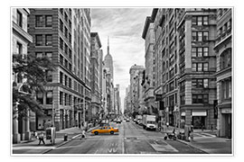 Poster NEW YORK CITY 5th Avenue