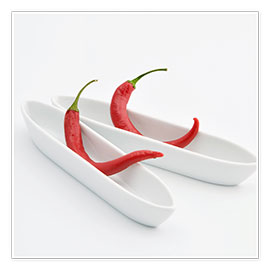 Poster chilies in love