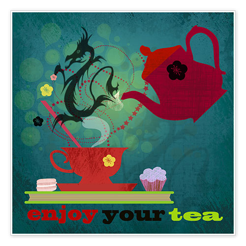 Poster Enjoy your tea