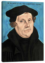 Leinwandbild  Martin Luther - Lucas Cranach d.Ä.