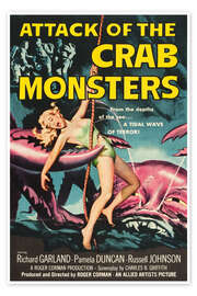 Poster Attack of the Crab Monsters 