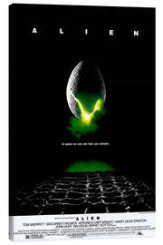 Leinwandbild  Alien - Das unheimliche Wesen aus einer fremden Welt (englisch)