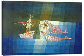 Leinwandbild  Sindbad, der Seefahrer - Paul Klee