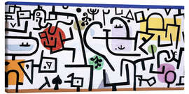 Leinwandbild  Reicher Hafen (ein Reisebild) - Paul Klee