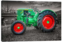 Leinwandbild  Deutz Traktor Oldtimer - Peter Roder