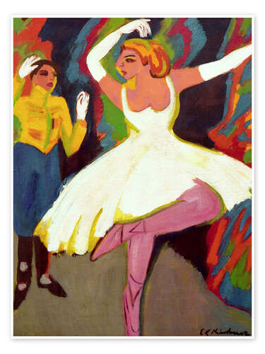 Poster Russische Tänzerin