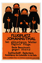 Poster Flugplatz Johannisthal 