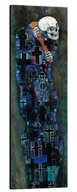 Alubild  Der Tod - Detail - Gustav Klimt