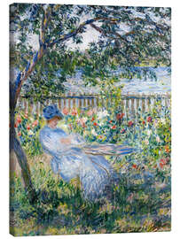 Leinwandbild  La Terrasse - Claude Monet