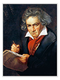 Poster Beethoven komponiert die Missa Solemnis