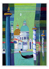 Wandbild  Venezianische Gondel I - Eugen Stross