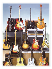 Poster  Gitarren - Adrian Chesterman