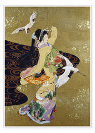 Poster  Tanz der Kraniche - Haruyo Morita