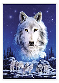Poster Die Nacht der Wölfe